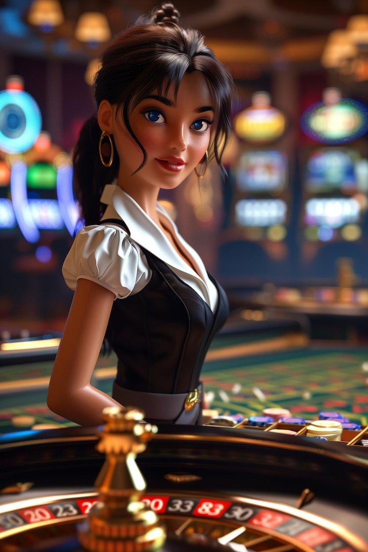 Caribbean Stud Poker on sbobet rupiah777 mobile app in portrait mode